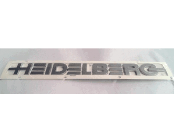 HEIDELBERG Nameplate