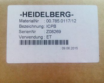 HEIDELBERG Pc Board ICPB