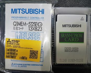 MELSEC SRAM+E2PROM CARD 512KB Q1MEN-512SE
