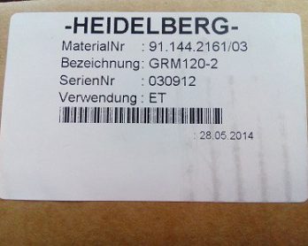 HEIDELBERG Pc Board Main Motor
