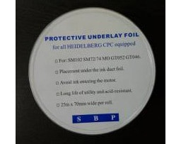 HEIDELBERG Protective Underlay for old model